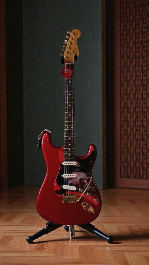 Amerikan Standart Fender Stratocaster Candy Apple Red ( 2005 )